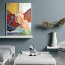 Charger l&#39;image dans la galerie, Baiser l’amour - peinture diamant - 40x30cm
