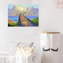 Charger l&#39;image dans la galerie, Cat world - peinture diamant pleine - 40x30cm
