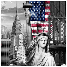 Charger l'image dans la galerie, Statue de la liberté - peinture en diamant complet - 40x40cm
