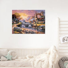 Charger l&#39;image dans la galerie, Village facile - peinture en diamant complet - 30x40cm
