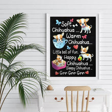 Charger l&#39;image dans la galerie, Kawaii chiens - peinture diamant complet - 40x50cm
