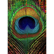 Charger l&#39;image dans la galerie, Featherart de paon - peinture complète de diamant - 30x40cm
