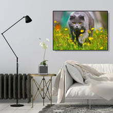 Charger l&#39;image dans la galerie, Walking catanimal - peinture diamant pleine - 40x30cm
