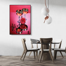 Charger l&#39;image dans la galerie, Fleur - peinture en diamant complet - 30x40cm
