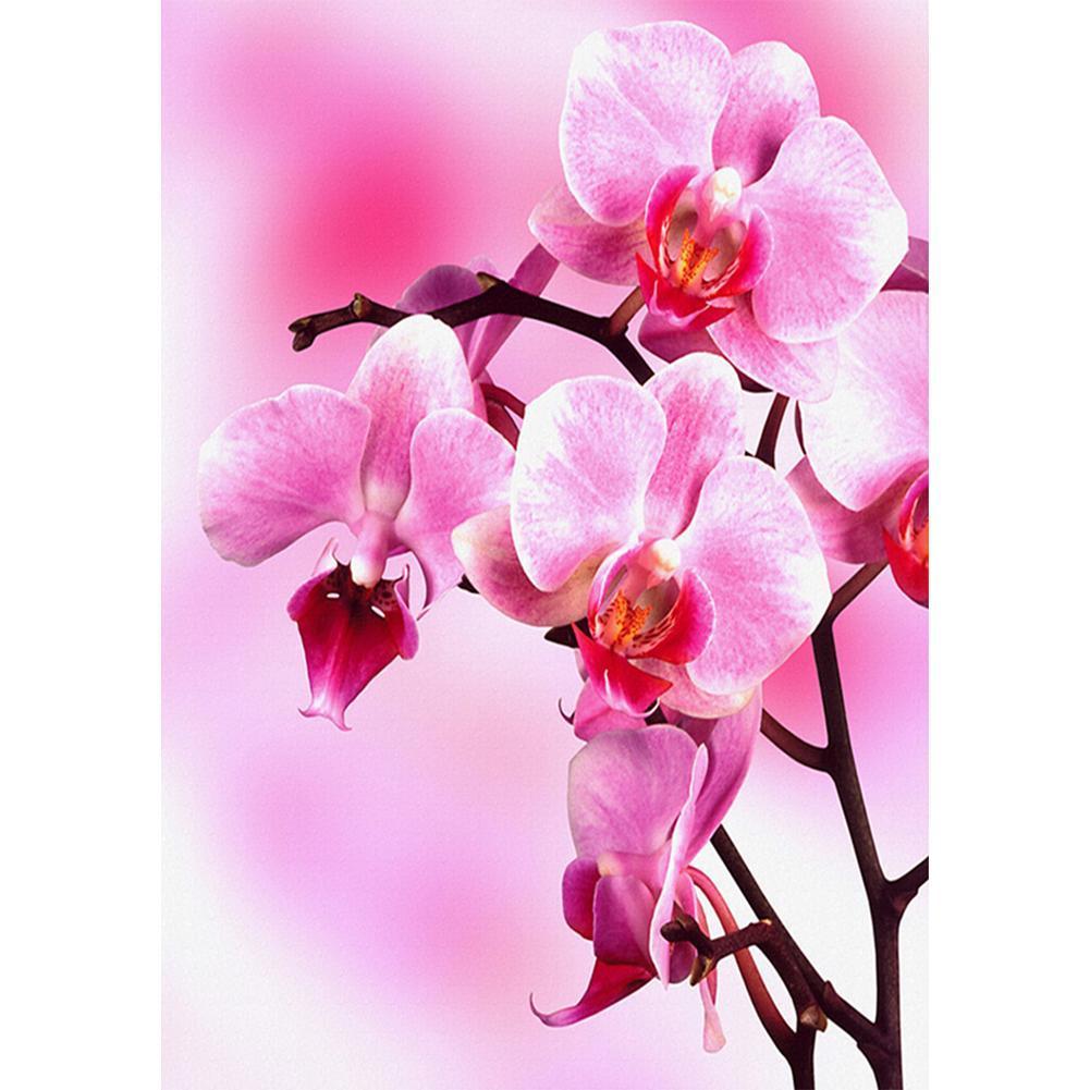 Fleur - peinture en diamant complet - 30x40cm