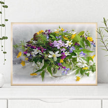 Charger l&#39;image dans la galerie, Fleur fraîche - peinture en diamant complet - 30x40cm
