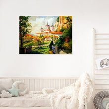 Charger l&#39;image dans la galerie, Paysage de bâtiment - peinture complète de diamant - 30x40cm

