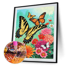Charger l&#39;image dans la galerie, Papillon - peinture en diamant complet - 30x40cm

