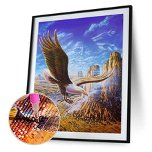 Charger l&#39;image dans la galerie, Ciels fendus d’aigle - peinture complète de diamant - 30x40cm
