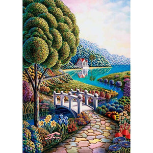 SceneryPicture - peinture en diamant complète - 30x40cm