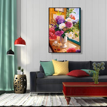 Charger l&#39;image dans la galerie, Vases à fleurs - peinture en diamant complet - 30x40cm
