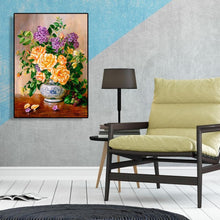 Charger l&#39;image dans la galerie, Vases à fleurs - peinture en diamant complet - 30x40cm
