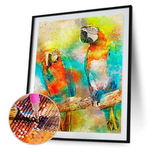 Charger l&#39;image dans la galerie, Parrot s - peinture diamant pleine - 30x40cm
