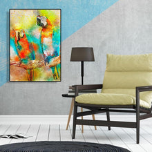Charger l&#39;image dans la galerie, Parrot s - peinture diamant pleine - 30x40cm
