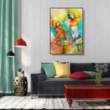 Charger l&#39;image dans la galerie, Parrot s - peinture diamant pleine - 30x40cm
