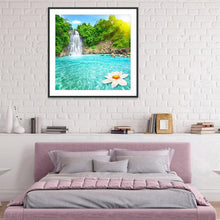 Charger l&#39;image dans la galerie, WaterfallsScenery - peinture en diamant complet - 30x30cm
