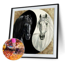 Charger l&#39;image dans la galerie, Cheval - peinture en diamant complet - 30x30cm
