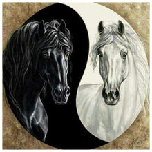 Charger l&#39;image dans la galerie, Cheval - peinture en diamant complet - 30x30cm
