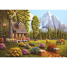 Charger l&#39;image dans la galerie, Maison facile - peinture en diamant complet - 30x40cm
