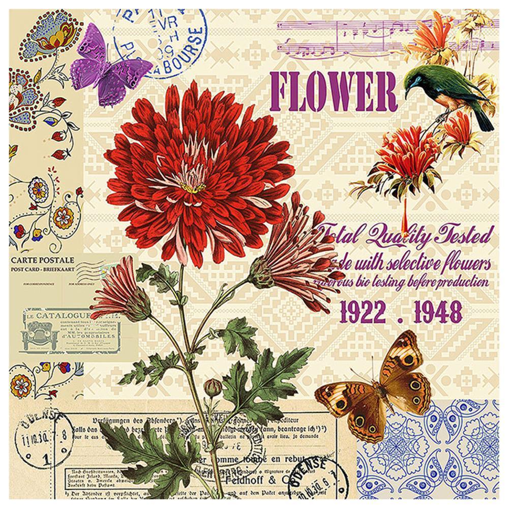 Timbre significatif - peinture en diamant complet - 30x30cm