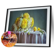 Charger l&#39;image dans la galerie, Chrysanthème - peinture en diamant - 30x40cm
