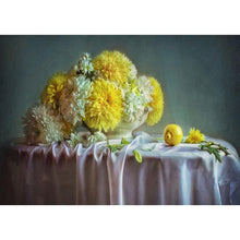 Charger l&#39;image dans la galerie, Chrysanthème - peinture en diamant - 30x40cm
