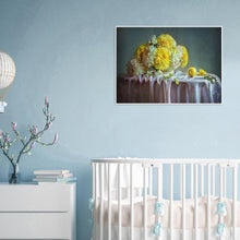 Charger l&#39;image dans la galerie, Chrysanthème - peinture en diamant - 30x40cm
