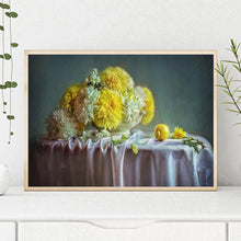 Charger l&#39;image dans la galerie, Chrysanthème - peinture en diamant - 30x40cm
