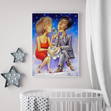 Charger l&#39;image dans la galerie, Amateurs de boissons - peinture diamant - 30x40cm
