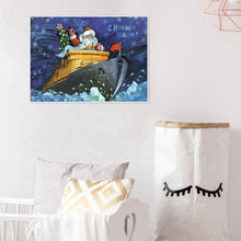 Charger l&#39;image dans la galerie, Père Noël - peinture en diamant complet - 30x40cm
