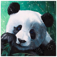 Charger l&#39;image dans la galerie, Beau panda - peinture en diamant complet - 30x30cm
