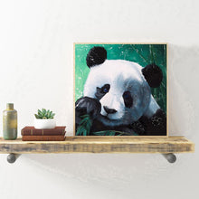 Charger l&#39;image dans la galerie, Beau panda - peinture en diamant complet - 30x30cm
