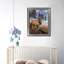 Charger l&#39;image dans la galerie, Logy elk - peinture diamant pleine - 30x40cm
