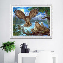 Charger l&#39;image dans la galerie, Bird familyset - peinture en diamant complet - 30x40cm
