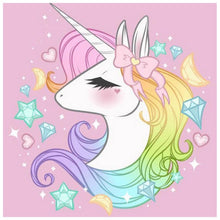 Charger l&#39;image dans la galerie, Cheval coloré - peinture complète de diamant - 30x30cm
