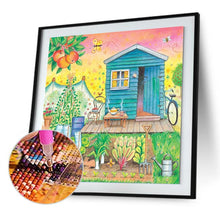 Charger l&#39;image dans la galerie, Potager - peinture diamant - 30x30cm
