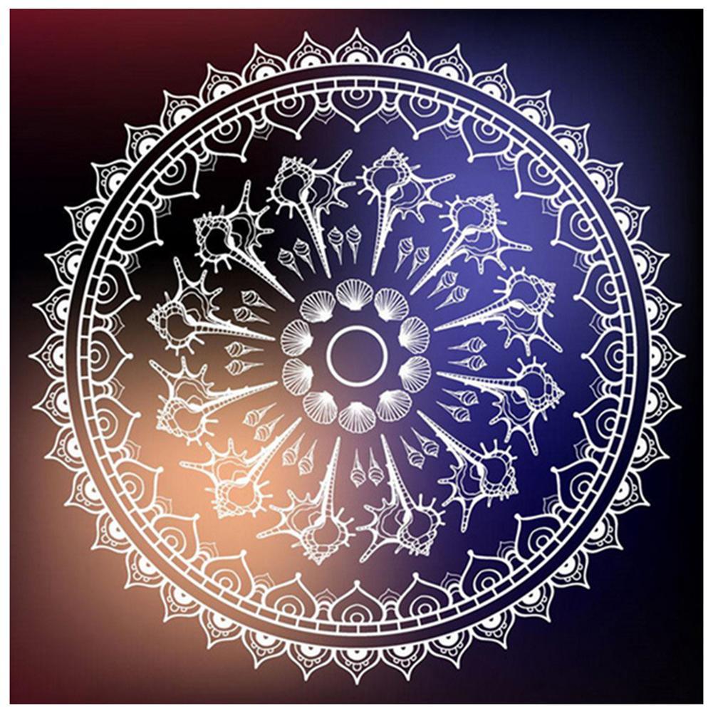 Motif ethnique - peinture en diamant complet - 30x30cm