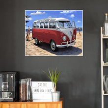 Charger l&#39;image dans la galerie, Bus de voyage - peinture en diamant complet - 40x30cm
