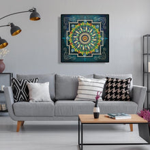 Charger l&#39;image dans la galerie, Fleur ethnique - peinture complète de diamant - 40x40cm
