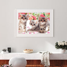 Charger l&#39;image dans la galerie, Threetens animal - peinture diamant pleine - 40x30cm

