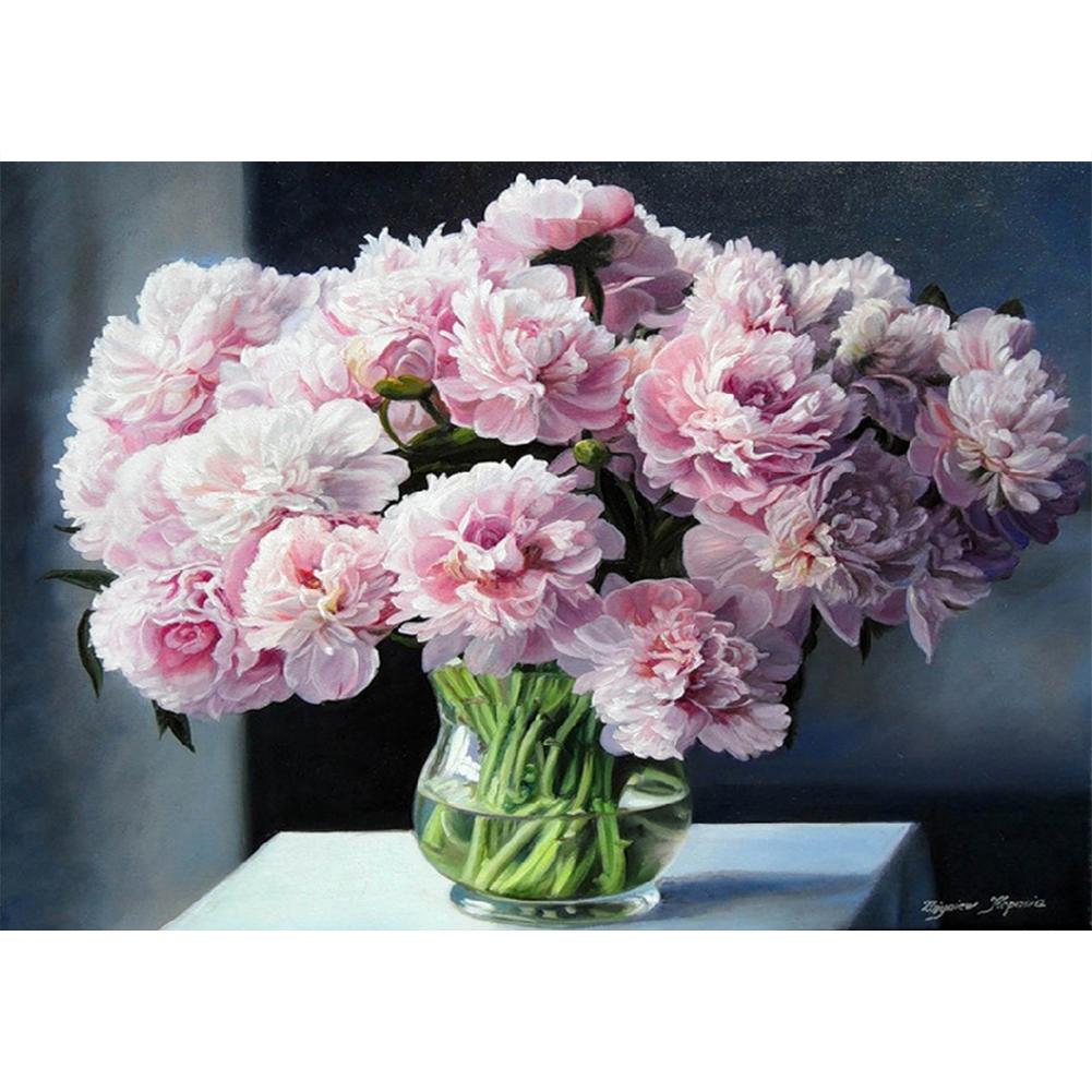 Eustomas s - peinture en diamant complet - 40x30cm