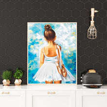 Charger l&#39;image dans la galerie, Ballet girlset - peinture en diamant complet - 40x30cm
