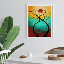 Charger l&#39;image dans la galerie, Arbre de lune - peinture de diamant plein - 40x30cm
