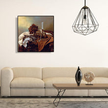 Charger l&#39;image dans la galerie, Chandelier de fruits - peinture en diamant complet - 30x30cm
