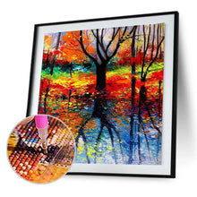 Charger l&#39;image dans la galerie, Arbres - peinture diamant pleine - 30x30cm
