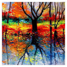 Charger l&#39;image dans la galerie, Arbres - peinture diamant pleine - 30x30cm
