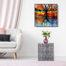 Charger l&#39;image dans la galerie, Arbres - peinture diamant pleine - 30x30cm
