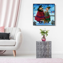 Charger l&#39;image dans la galerie, Veille de Noël - peinture en diamant complet - 30x30cm
