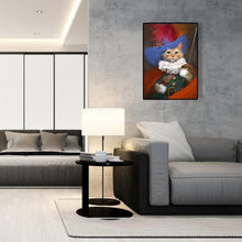 Charger l&#39;image dans la galerie, Chat - peinture en diamant complet - 30x40cm
