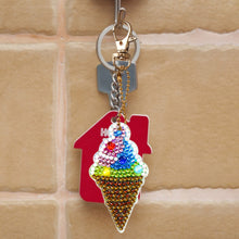 Charger l&#39;image dans la galerie, 5pièces Glace DIY Porte-clés
